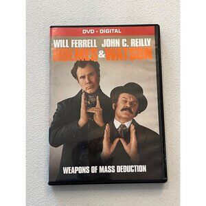 Holmes & Watson 2018 DVD + Digital Comedy Will Ferrell John C. Reilly Pre-Owned
